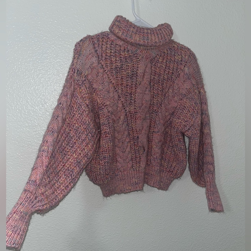 Pink sweater